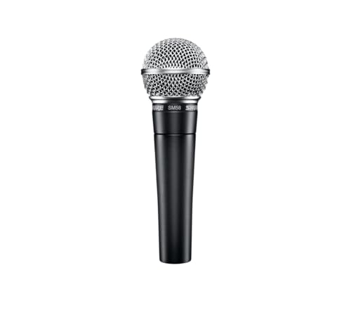 Shure SM58 Pro Dynamic Vocal Microphone with 25-ft XLR Cable