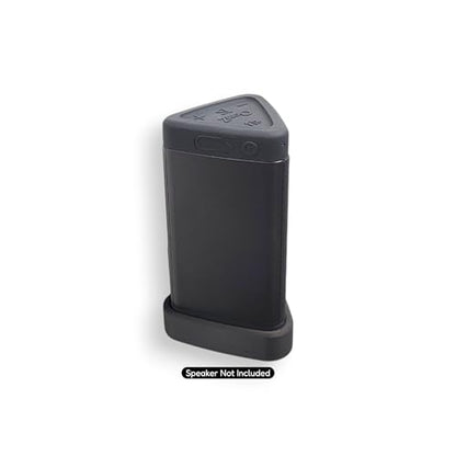 Wall Mount Cradle for OontZ Angle 3 Bluetooth Speaker – Includes Genuine 3M Command Strips, No-Drill Adhesive Holder for Walls, Mirrors, Tile & Glass – Space-Saving Bracket (Speaker Not Included)