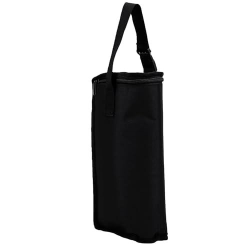 Yosoo Black Folding Nylon Blender Storage Bag with Carrying Strap for Portable Mixer