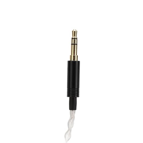 IEM Cable, Silver Plated Earphone Cable for QDC, AS12, AS16, ZSX, ZSN, ZS10 Pro, EDX, UE 18Pro, TRN, QDC, CCA, 2pin 0.78mm, 3.5mm