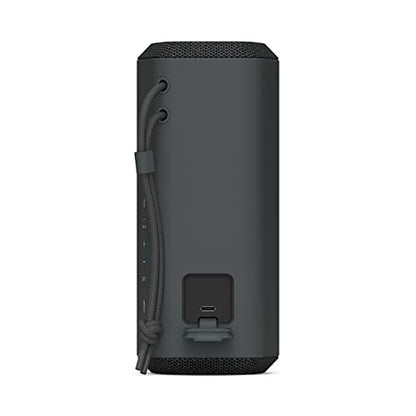Sony SRS-XE200 X-Series Wireless Ultra Portable-Bluetooth-Speaker, IP67 Waterproof, Dustproof and Shockproof with 16 Hour Battery and Easy to Carry Strap, Black | 16 Hour Battery, Easy to Carry Strap, Wide Sound Goes Anywhere, Line Shape Diffuser, Dual Pa