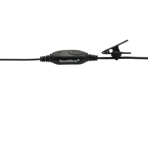 Over-Head Earpiece with Boom Mic VOX for Motorola MD200TPR MH230R MT350R MT352R MS355R MR355R Talkabout Walkie Talkie 1-pin