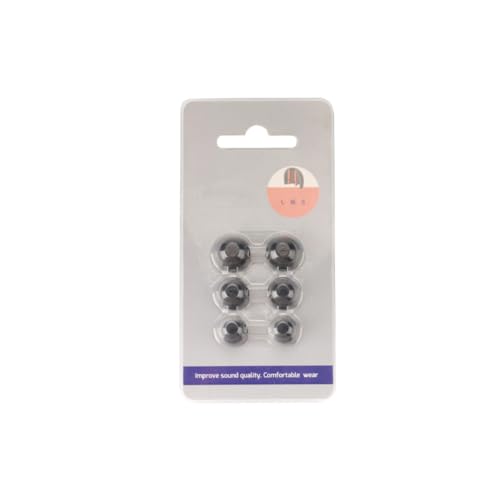 6 Pairs Replacement Earbud Tips for JABRA Elite 8 Active Earbud Covers Silicone Earcups Elite 8 Active Ear Caps Earbuds Headset Accessories Anti-Slip Anti-Scratch Dust-Proof Soft Silicone