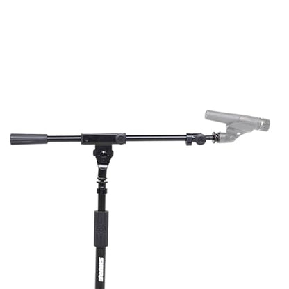 Shure by Gator Low-Profile Tripod Mic Stand with Adjustable Height and Telescoping Boom; (SH-TRIPODSTANDLP) - style: Low Profile + Boom