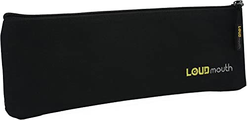 Loudmouth Long Zippered Pouch for Large Wireless Microphones, Mic Bag 3Pack | 12.5" x 4" - size: 3 Pack