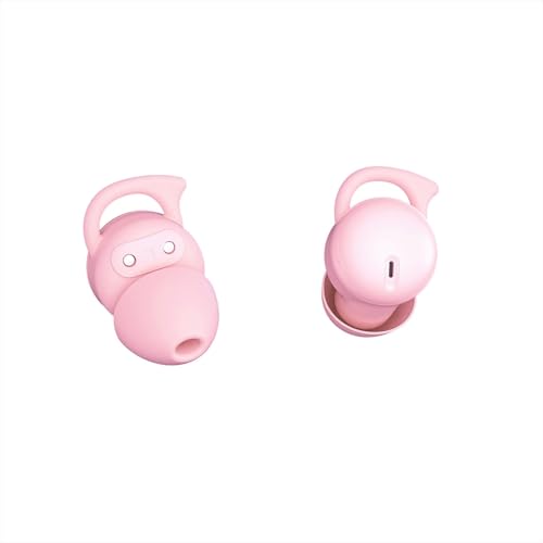 Sleep Earbuds for Side Sleepers, Comfortable Fit Sleep Headphones (Pink) | Small Noise Blocking Sleep Ear Buds,Bluetooth 5.3 Wireless Earbuds, in-Ear Ear Buds for Sleeping, Working