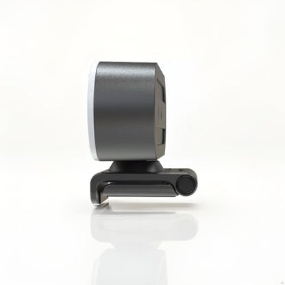 W4 2K Autofocus Webcam with Dual Mics & LED Light - color: Black-W4 2K Autofocus