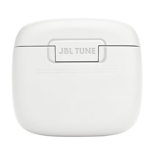 JBL Tune Flex - True Wireless Noise Cancelling Earbuds (White), Small | JBL Pure Bass Sound, Active Noise Cancelling with Smart Ambient, 4 mics for perfect calls, Up to 32 hours of battery life - color: White