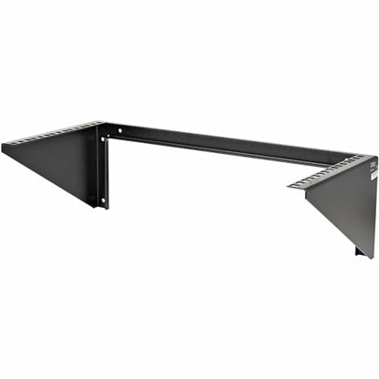 StarTech 5U Vertical Wall-Mount Rack Bracket, 19in, 200lb (RK519WALLV) | Low-profile open-frame L-shaped patch panel bracket, EIA-310, 90kg, Includes cage nuts and screws - size: 5U
