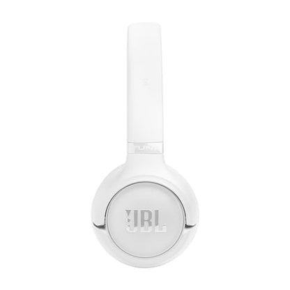 JBL Tune 530C - Wired On-Ear Headphones - White | JBL Pure Bass Sound, Hi-Res Audio, Wide compatibility, 3-button remote with microphone, Easy EQ presets - color: White