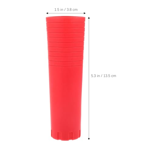 ibasenice Wireless Handheld Microphone Handle Cover Red Silicone 2 pack - color: Red
