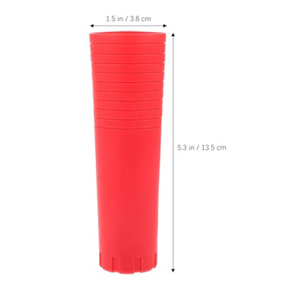 ibasenice Wireless Handheld Microphone Handle Cover Red Silicone 2 pack - color: Red