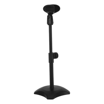 ABOOFAN Microphone Design Desktop round Stable Desk Adjustable and Stand Base Handheld Abs Iron Material Microphones for Meetings Setups