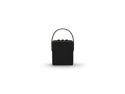 Marshall Stockwell II Portable Bluetooth Speaker, Black and Brass
