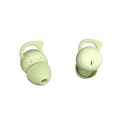 Invisible Sleep Headphones,Sleeping Earbuds for Side Sleepers - Green | Comfortable Fit Noise Blocking Sleeping Earphones,Mini Bluetooth 5.3 Wireless Earbuds,Small in-Ear Ear Buds for Sleeping