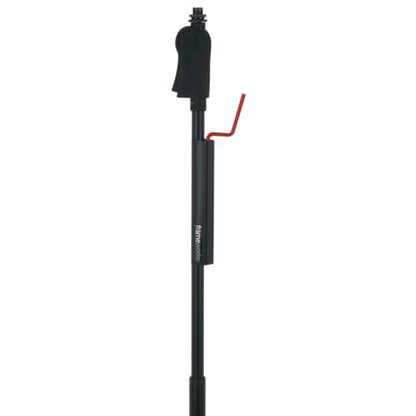Gator Frameworks Mic Stand Guitar Pick Holder - Attaches to Microphone Stand Tubing - Holds up to 12 Guitar Picks, (GFW-GTR-PICKCLIP) - size: Guitar Pick Clip