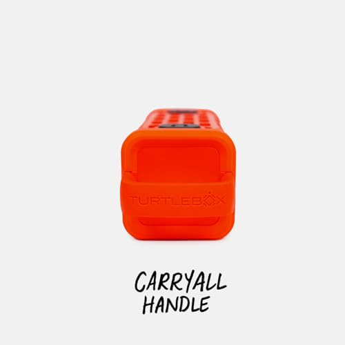 Turtlebox Ranger, Ultra-Portable Bluetooth Speaker, Waterproof, Orange - color: Orange
