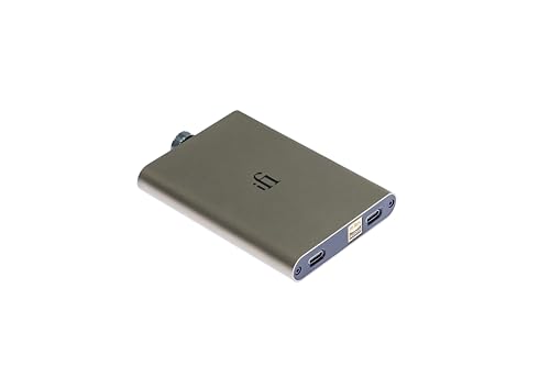 iFi hip-dac3 - Portable Hi-Res DAC/Headphone Amp - True Balanced Circuit, 400mW Output, Dual USB-C, PCM 384kHz/DSD256/MQA Decoding, XBass Analog Enhancement, PowerMatch, iEMatch & up to 12hrs Playtime | True Balanced Circuit, 400mW Output, Dual USB-C, PCM