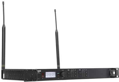 Shure ULXD4D Dual Channel Receiver - for use with ULX-D Digital Wireless Microphone Systems, Transmitters Sold Separately | G50 Band (ULXD4D=-G50) - style: Dual Channel