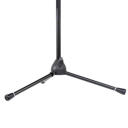 Shure by Gator Deluxe Tripod Mic Stand with Pistol Grip One-Handed Clutch; (SH-TRIPODSTANDDX) - style: Deluxe Clutch