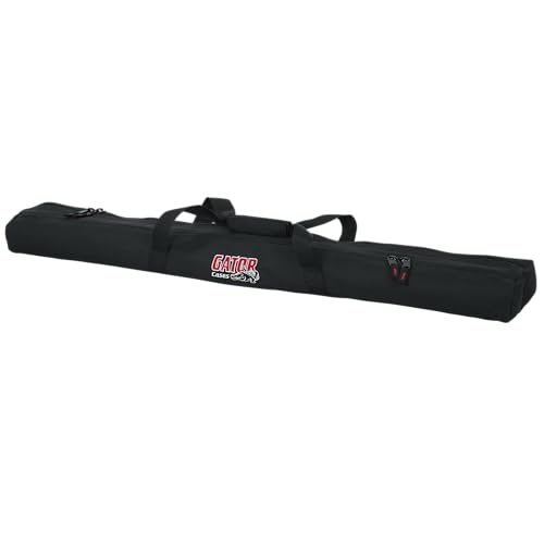 Gator Cases Dual Compartment Sub Pole Bag; Holds (2) Speaker Subwoofer Poles up to 42" Length (GPA-SPKRSPBG-42DLX) - size: 42" Long Sub Pole - Dual Compartment