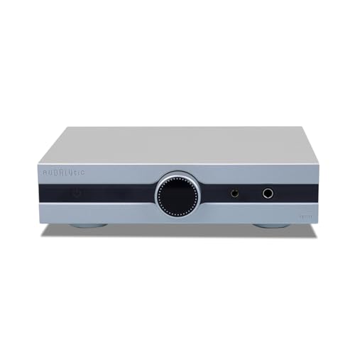 Gustard Audalytic HP70 Fully Balanced Discrete Headphone Amplifier, LME49720 Dual OP-Amps Class A Amp, 2xRCA/XLR Input 4.4mm Balanced/6.35mm Single-End Headphone/Rear XLR Preamplifier (Silver) - color: Silver