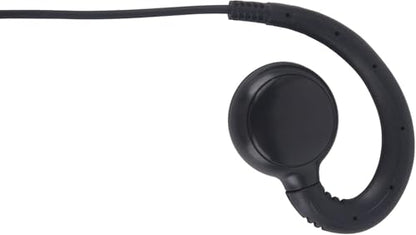WODASEN Walkie Talkie Earpiece with Mic C-Swivel D-Ring G-Shaped Hook Two Way Radio Headset for Ailunce HD1 HD2 HA1G GP328plus EX500 RT47 RT47V RT48 RT29 NR30 RB23 Radios (C-Swivel) - style: C-swivel