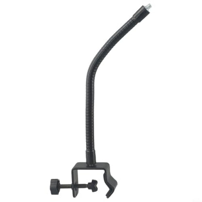 Adjustable Gooseneck Microphone Stand with Desk Clamp, Flexible Metal Arm for Podcasting Streaming Gaming, Compatible with Handheld Mics and Smartphones(A) - size: A