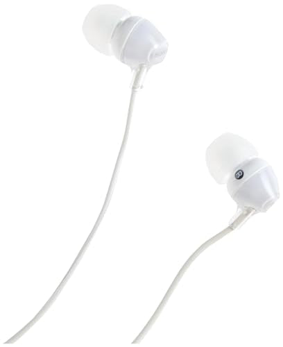 Sony MDREX15AP in-Ear Earbud Headphones with Mic, White - color: White, style: 3.5mm Aux, Mic