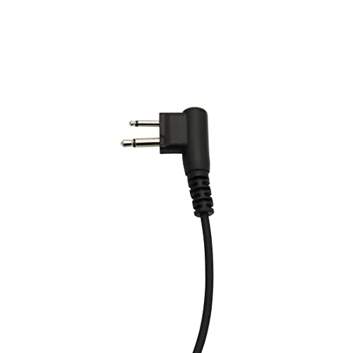 Open Half Face Moto Motorcycle Bike Helmet Earpiece Headset Mic Microphone is Compatible with Motorola 2 Way Radio RMM2050 GP300 CP200 PR400 CLS1110 RDU2080D