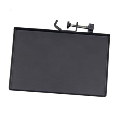 Toddmomy Clip Microphone Stand Low Profile Mic Arm for Microphone Sound Tray Broadcast Rack