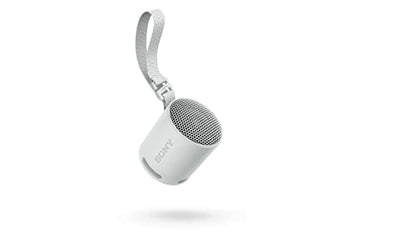 Sony SRS-XB100 Wireless Bluetooth Portable Lightweight Speaker, Light Gray | 16 Hr Battery, Super-Compact Travel Speaker, IP67 Waterproof & Dustproof Shower Speaker, Versatile Strap, Hands-free Calling - color: Light Gray