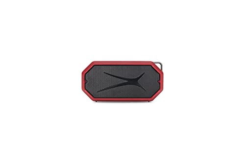 Altec Lansing - HydraMini Wireless Bluetooth Speaker, IP67 Waterproof USB C Rechargeable Battery with 6 Hours Playtime, Compact, Shockproof, Snowproof, Everything Proof (True Red) - color: Red