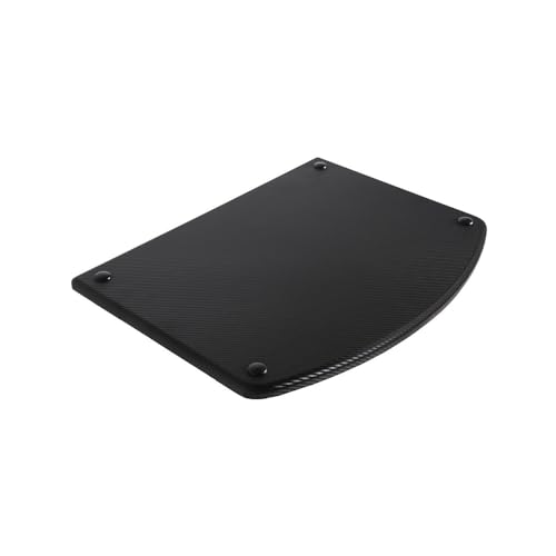 Pangea Audio Vulcan Four Shelf Audio Rack, Media Stand, and Components Cabinet 4 Shelf Carbon - color: 4 Shelf Carbon Fiber Vinyl