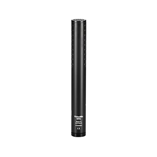 Rode VideoMic NTG Camera-mount Shotgun Microphone,Black