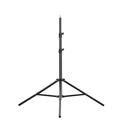 Heavy Duty Light Stand with Boom Arm, 10ft/300cm Metal Adjustable Air-Cushioned Tripod Stand, 5.2ft/158cm Holding Arm and Sandbag for Photography Studio Outdoor Monolight Softbox Reflector