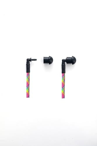 Acoustic Coil Tube Replacement for Radio Earpiece Braided Nylon - color: DF/CTB-17