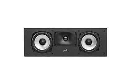 Polk Audio Monitor XT30 Compact Center Channel Speaker (Midnight Black) - style: Compact Center Channel Speaker (XT30)