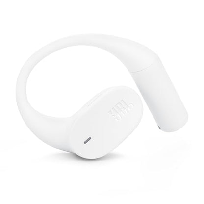 JBL Sense Lite Open Ear Earbuds, True Wireless, Ear Hook Fit - White | Water Resistant Sports And Workout Headphones, Up To 8 Hrs Playtime, Clear Calls With Noise Reduction - color: White