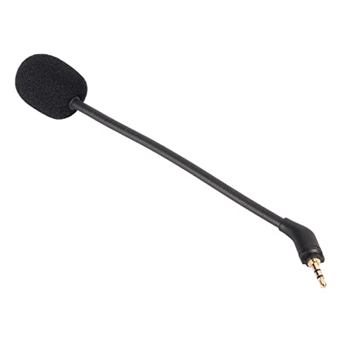 Mic Replacement for A30, 2.5mm Detachable Boom Microphone, Noise Reduction, Plug and Play for Clear Sound