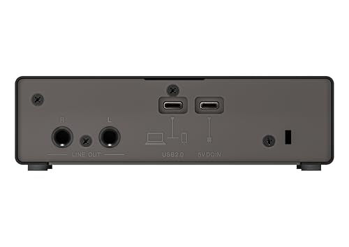 Yamaha 2-in/2-out USB-C Audio Interface with 24-bit/192kHz Support, 2 Combo Inputs, Direct Monitoring, Loopback Function, and Steinberg Software Suite, Black UR22MK3 B - color: Black, style: UR22MK3