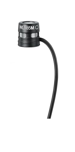 Shure BLX14R/W85M Rack-Mount Lavalier Audio System J11 Band (596–620 MHz) – BLX4R Receiver, BLX1 Bodypack & WL185m Cardioid Lavalier Mic, Up to 14 Hr Battery, 300 ft Range