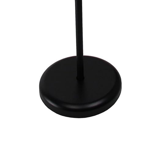 Gearlux Round Base Microphone Stand with Adjustable Height up to 59 Inches - color: 1-Pack, size: Circular Base