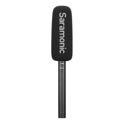 Saramonic SoundBird V1 Professional Supercardioid Shotgun Mic | +48v & AA Power, Shock Mount, Windscreen, Pouch & XLR - size: V1 10.7" Supercardioid