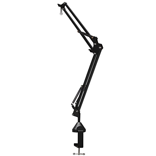 Zoom ZDM-1 Podcast Microphone Pack with Headphones and Mic Cables Bundle | Includes Boom Arm Microphone Stand