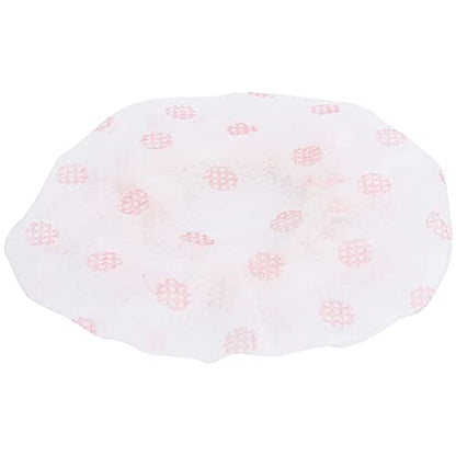 DISPOSABLE MICROPHONE CAP PROTECTIVE COVER REPLACEMENT 120PCS FOR MICROPHONE DUST SALIVA PROOF (red dot white) - color: red dot white
