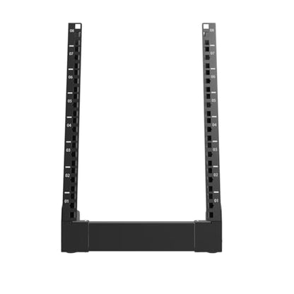 8U Small Desktop Network Rack 10" Mini Open Frame Server Rack - size: 8U