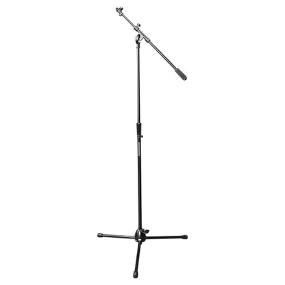 Rok-It by Gator Frameworks Adjustable Telescoping Boom Mic Stand, 36 - 64" | Heavy Duty, All Metal, Extendable Boom Arm, Fully Collapsible for Convenient Travel, (RI-MIC-5020) - style: Deluxe Telescoping Tripod