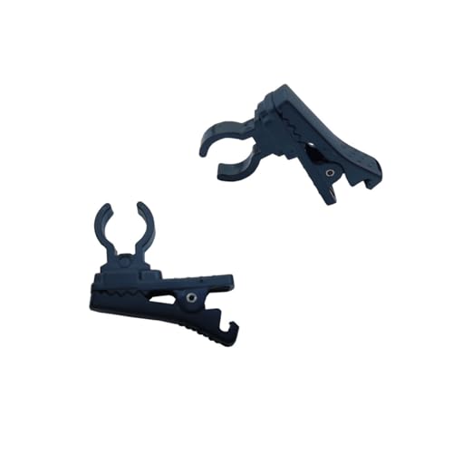 2pc ABS Plastic Lavalier Microphone Tie Clip for S Ony UWP for Sennheiser for S aramonic for Shure for Boya Buckle Lavalier Mic Clip (6.5mm) - size: 6.5mm