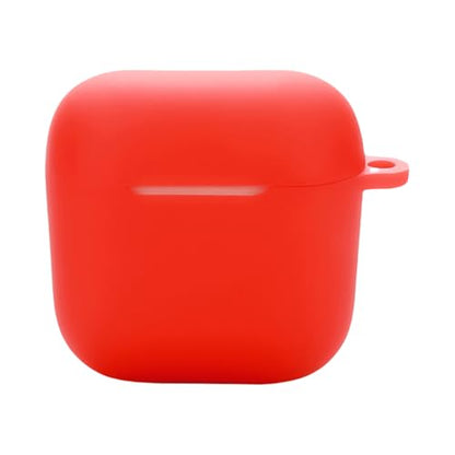 Silicone Protective Case Housing Skin Washable Design with 360 Degree Full Coverage Protections - color: Red